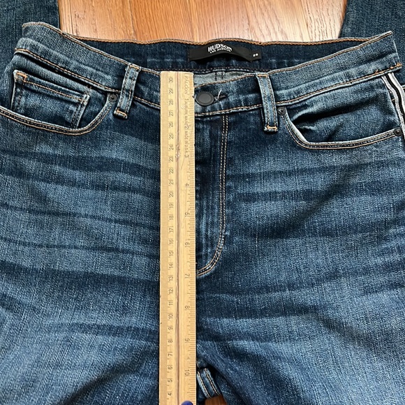 HUDSON Side Stripe Skinny Blue Jean - Picture 12 of 12